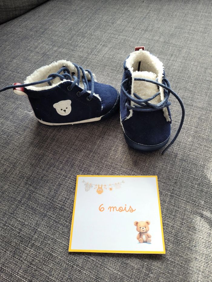 Chaussures fourrées 6-9 mois - photo numéro 2