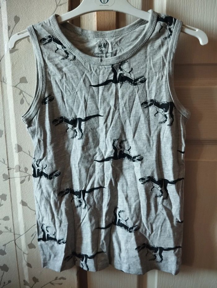 Lot de 7 débardeurs garçon taille 8 ans Orchestra H&M - photo numéro 7