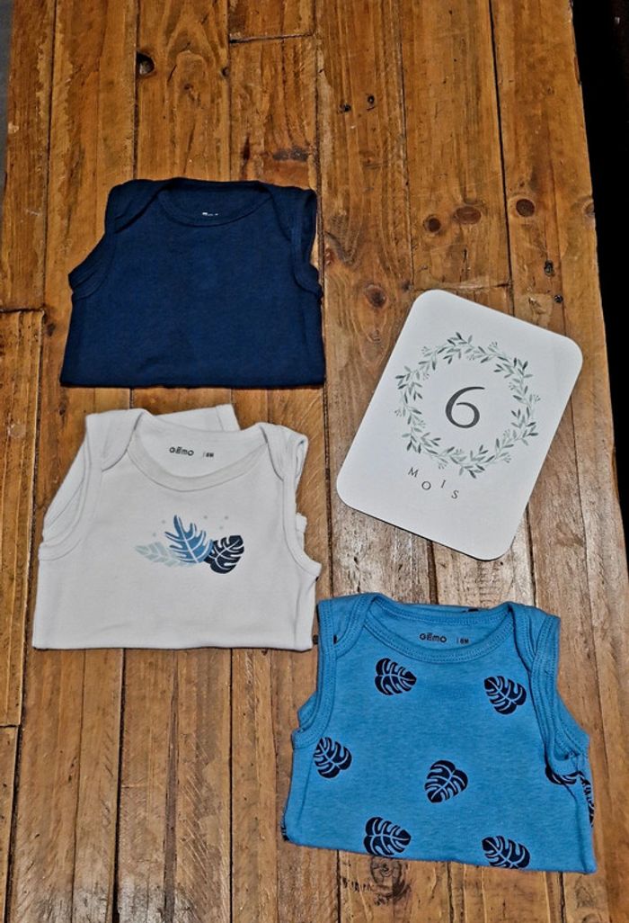 Lot de 3 bodies sans manches - photo numéro 2