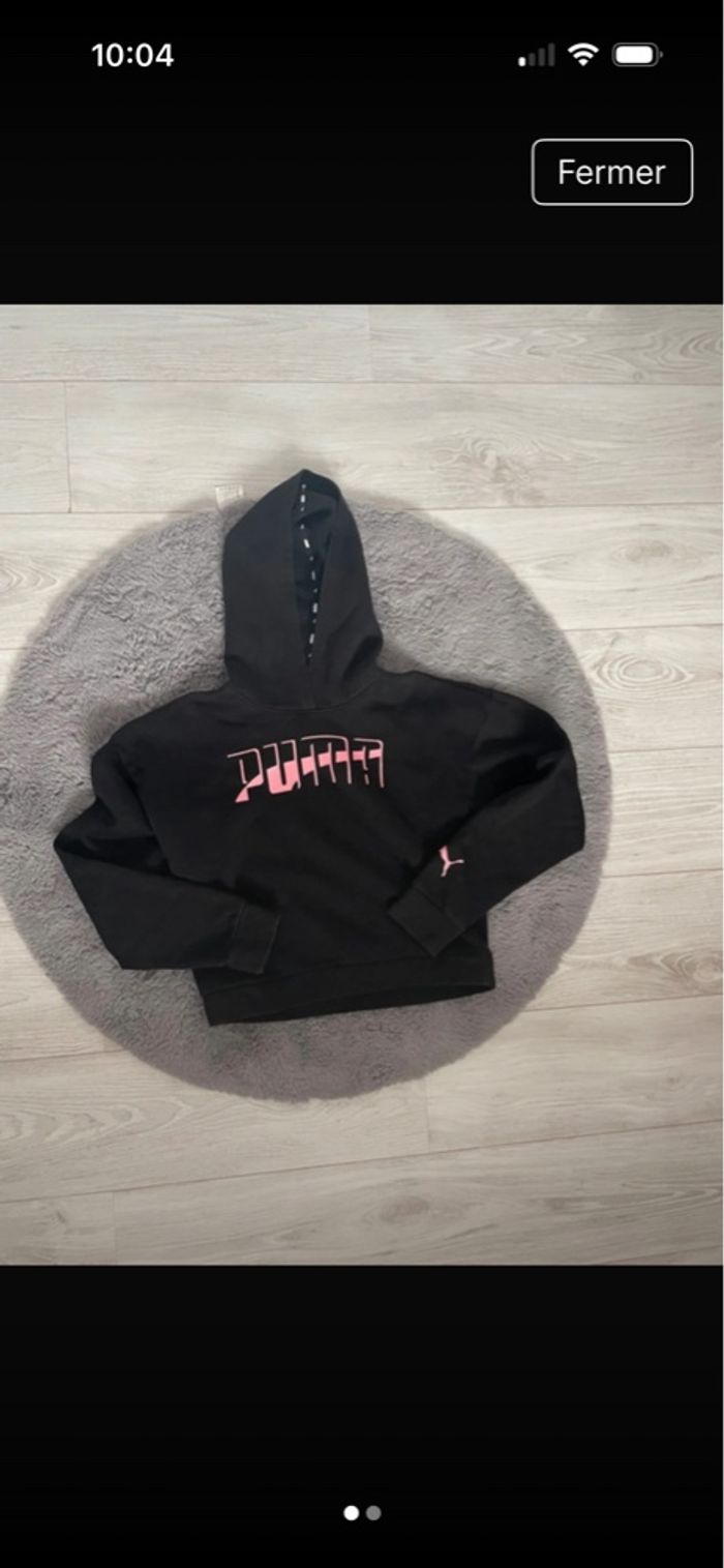 Sweat à capuche puma