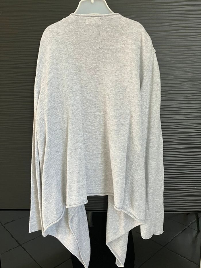 Gilet gris In extenso 8 ans - photo numéro 3