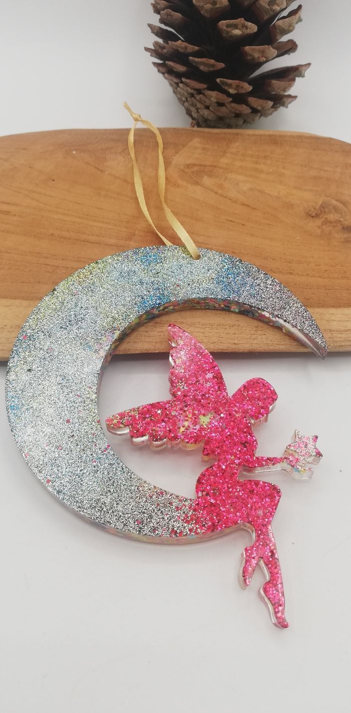 Décoration fée en résine - photo numéro 2