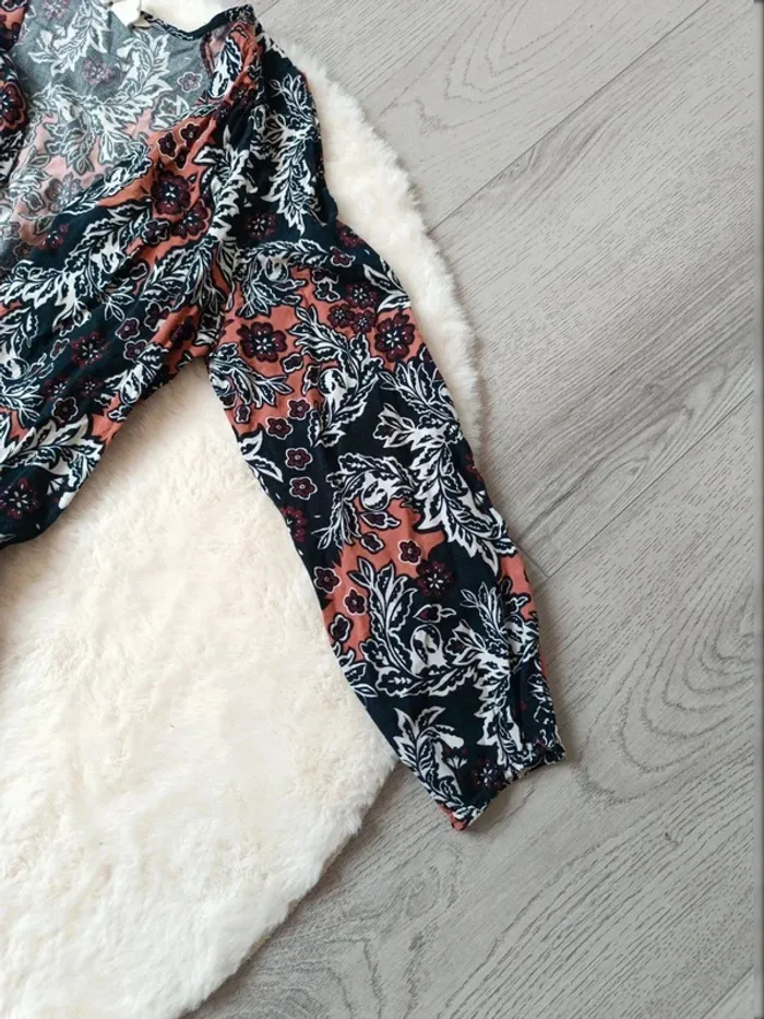 🧡 Combishort H&M à manches longues – Taille S - photo numéro 2