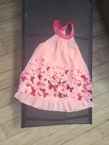 Robe fluide papillons