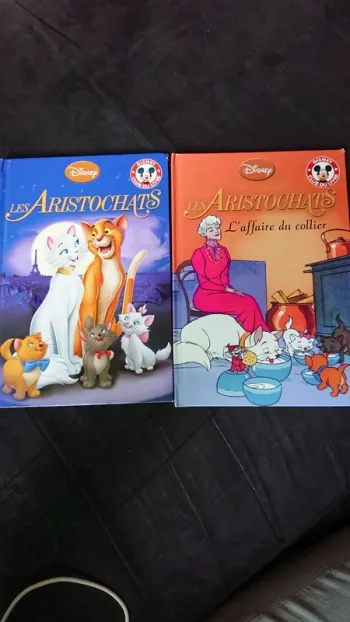 Le lot de 2 livres Aristochats