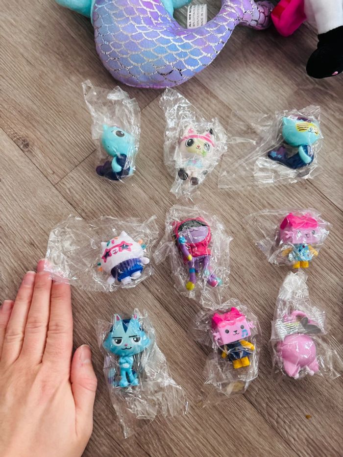 Lot gabby chat peluche figurines maison magique - photo numéro 3