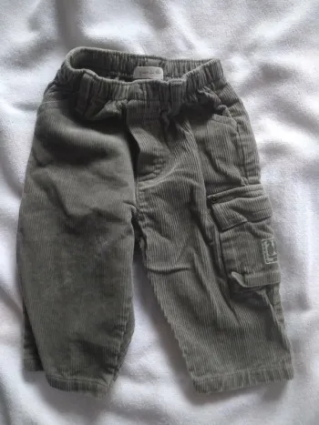 Pantalon Garçon 6 Mois Velours