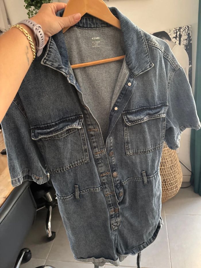 Combi short jeans - photo numéro 2