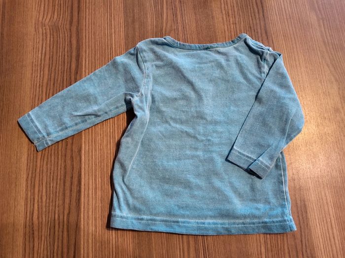 T-shirt manche longue taille 6 mois (67 cm) - photo numéro 2