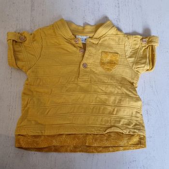 Tee-shirt jaune