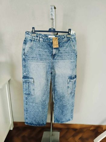 jean large droit cargo T44