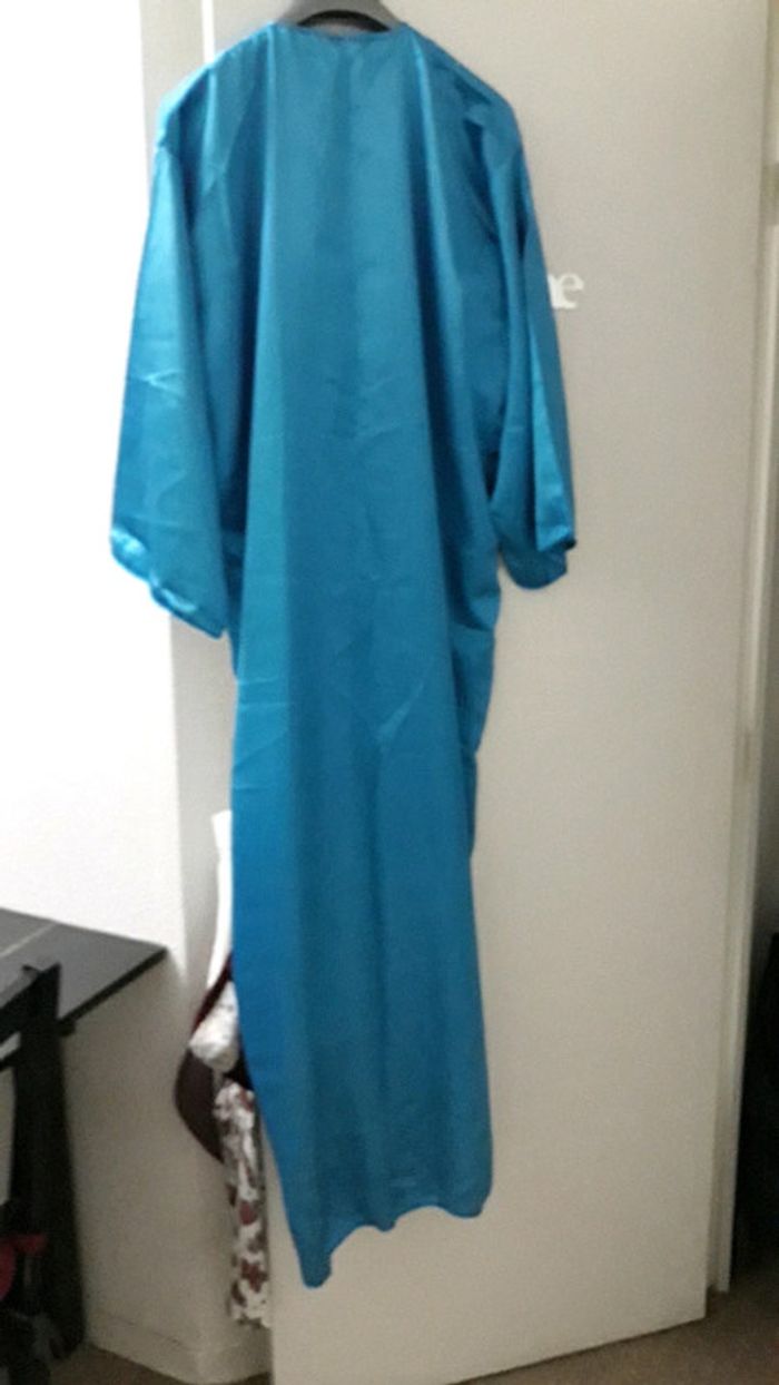 Kaftan en soie + turban XXL - photo numéro 3