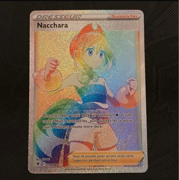 Carte Pokémon Dresseur Nacchara 204/189 NM FR