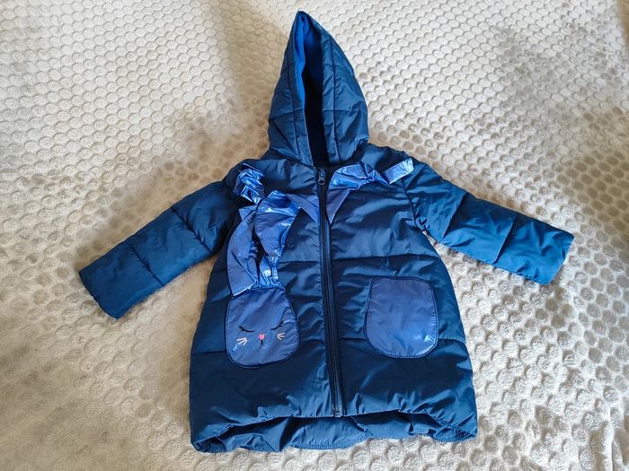 Manteau bleu lapin 2 ans Catimini