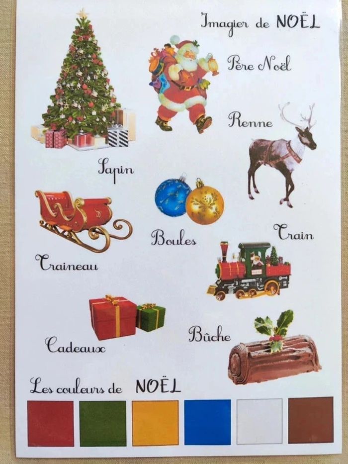 Imagier de Noël A4 - photo numéro 2