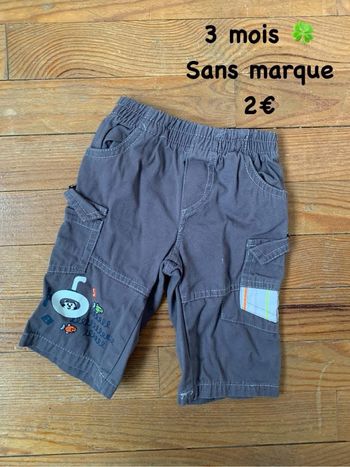 Pantalon 🍀 3 mois 🍀 Sans marque