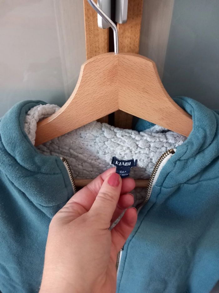 Sweat Gilet Taille 10 ans - photo numéro 2