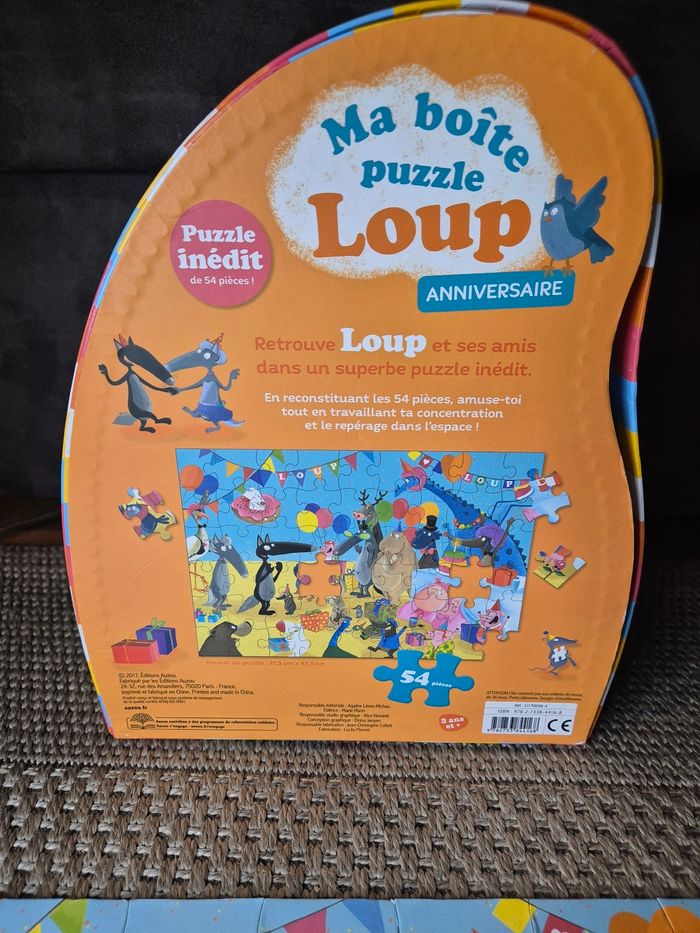 Puzzle inédit "Loup" 54 pièces - à partir de 3 ans - photo numéro 9
