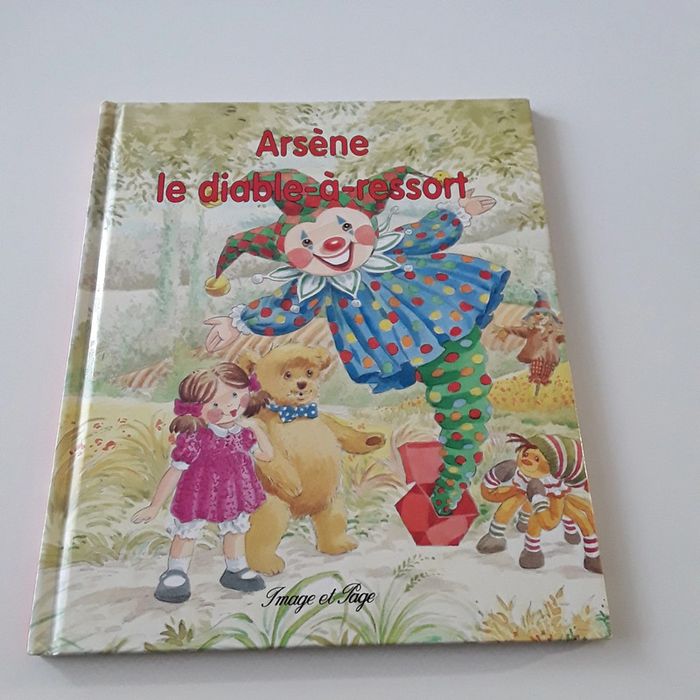 Livre Arsène et le diable à ressort