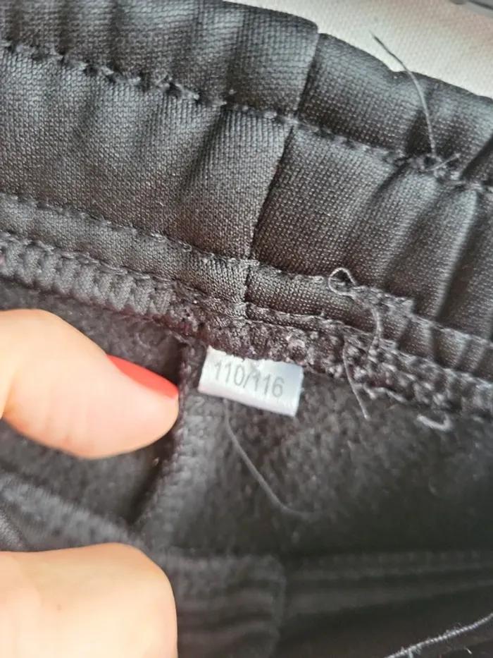 Pantalon survêtement noir - photo numéro 5