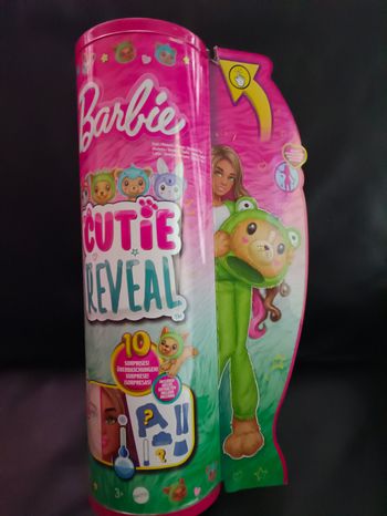 Barbie-Cutie Reveal-Poupée sur le thème des costumes chiot grenouille