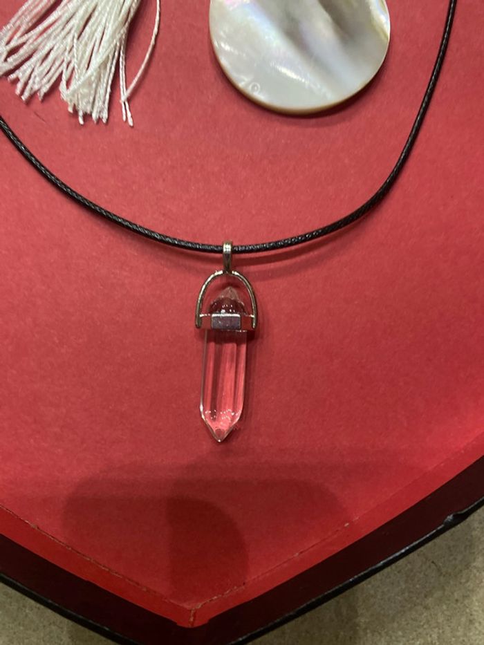 Pendentif  pierre chakra + porte clefs - photo numéro 4