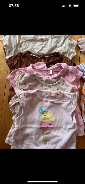 Vêtement été bébé fille