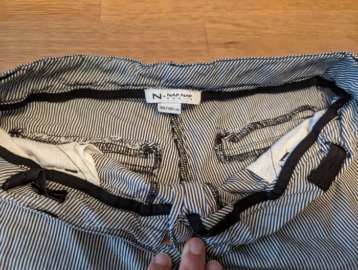 Pantalon / pantacourt léger fille 10 ans Naf Naf - photo numéro 3