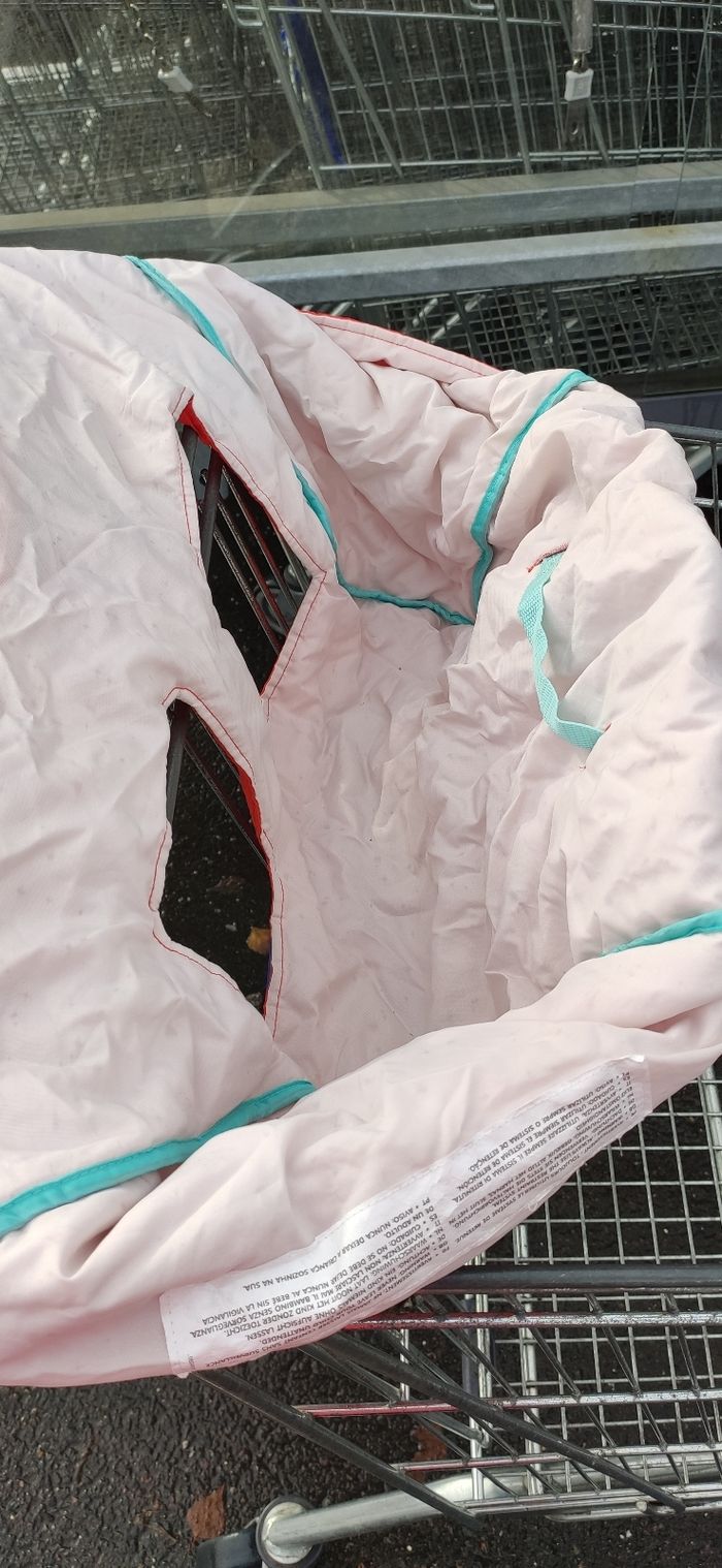 Protège Siège Caddie pour bébé - photo numéro 2