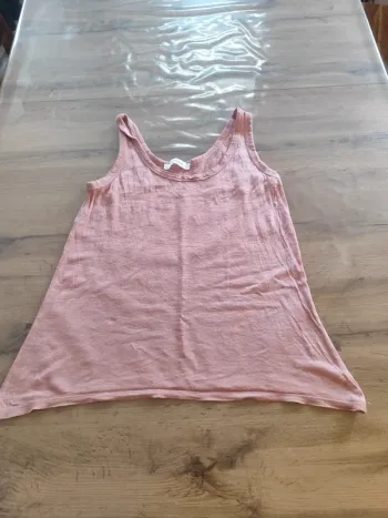 Débardeur Rose Promod Taille S Superbe État
