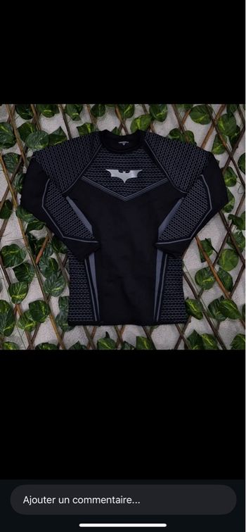 Haut compression Batman YoungLA manches Longues