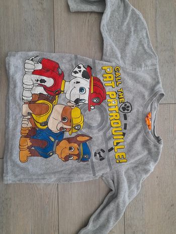 Haut pyjama hivar 6 ans