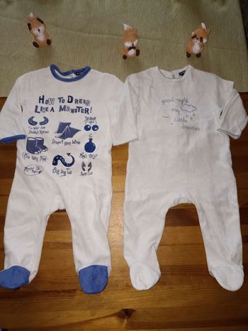 Lot 2 pyjamas