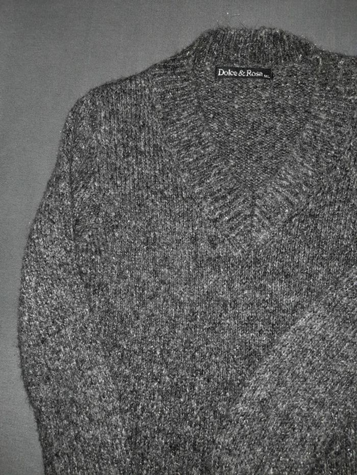 Robe pull gris foncé taille s de chez dolce & rosa - photo numéro 2
