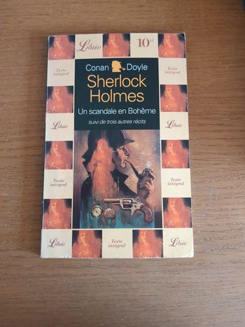 Livre un scandale en Bohême