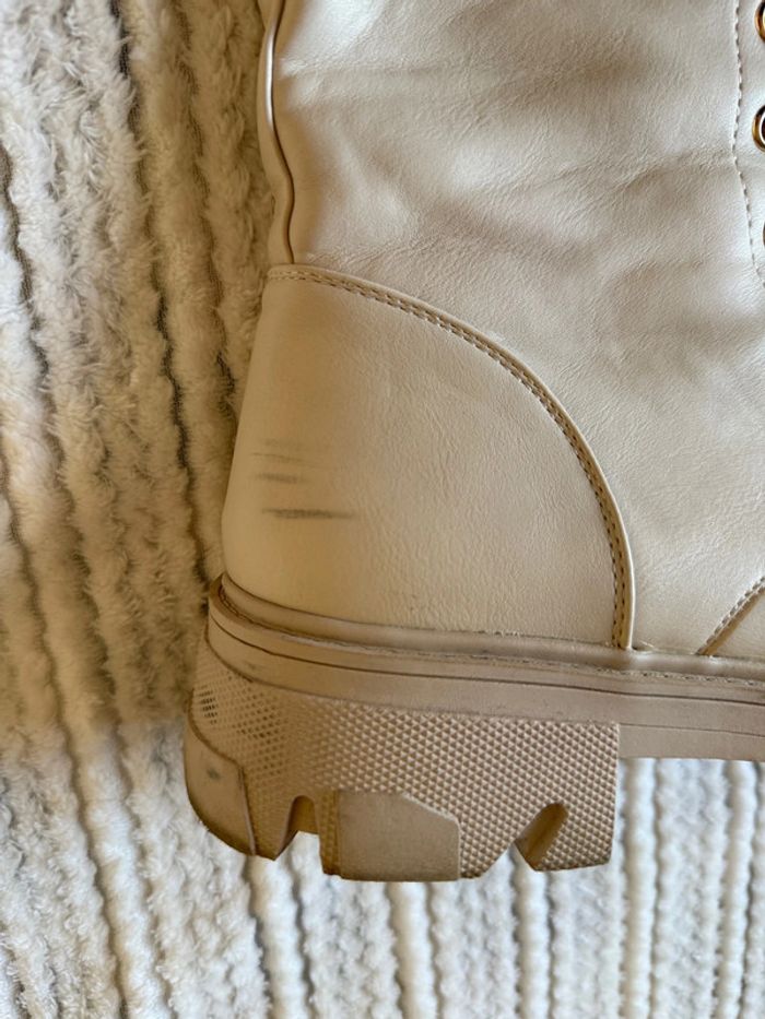 Bottes beiges / Taille 41 - photo numéro 3