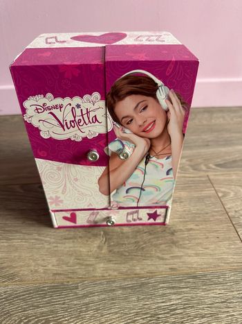 Boîte à bijoux musicale Disney Violetta