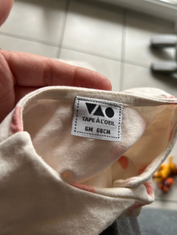 Pyjama coton Tape à l’œil 6 mois - photo numéro 3