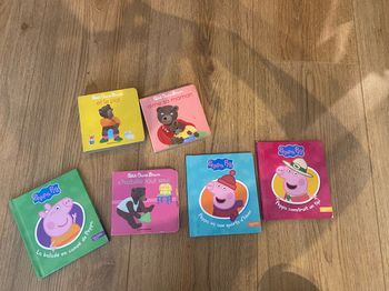 Livre petit ours et peppa piG