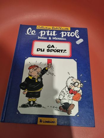 bd tout public le petit professeur journal de tintin éditions du Lombard collection bdchouette