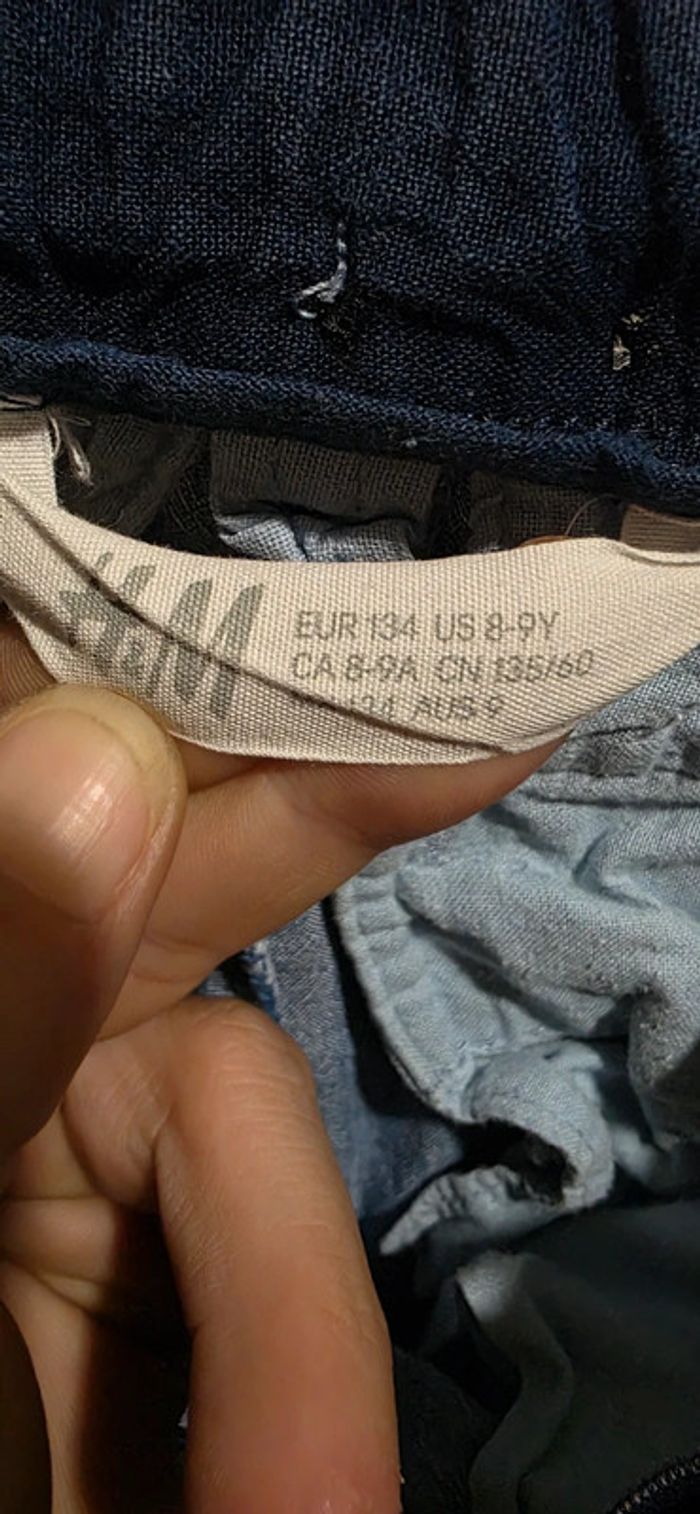 Short jeans 8-9ans 134cm - photo numéro 5