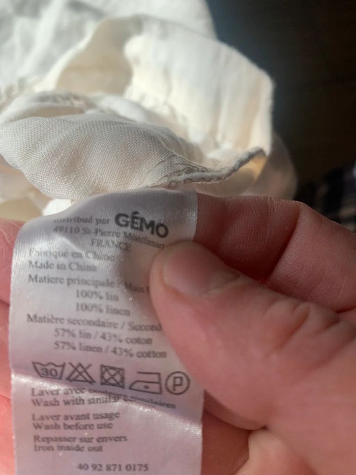 Robe Gémo Écrue 3A - photo numéro 8