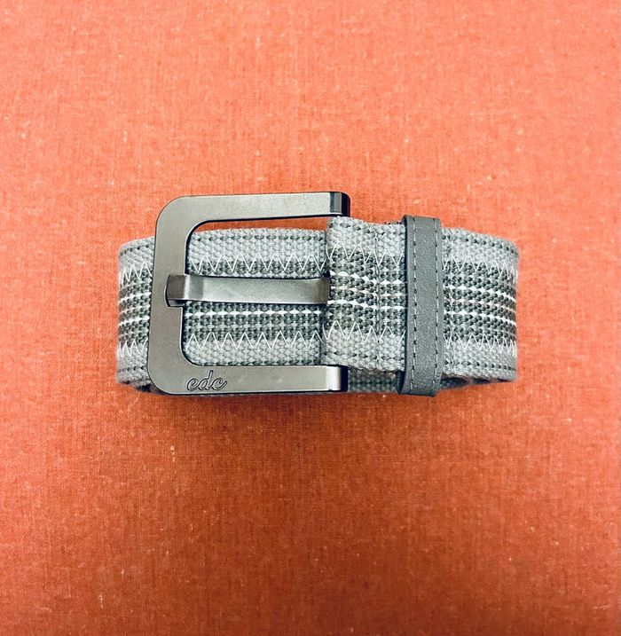 🩶Ceinture coton gris EDC by Esprit Light gray Cotton Belt🩶
