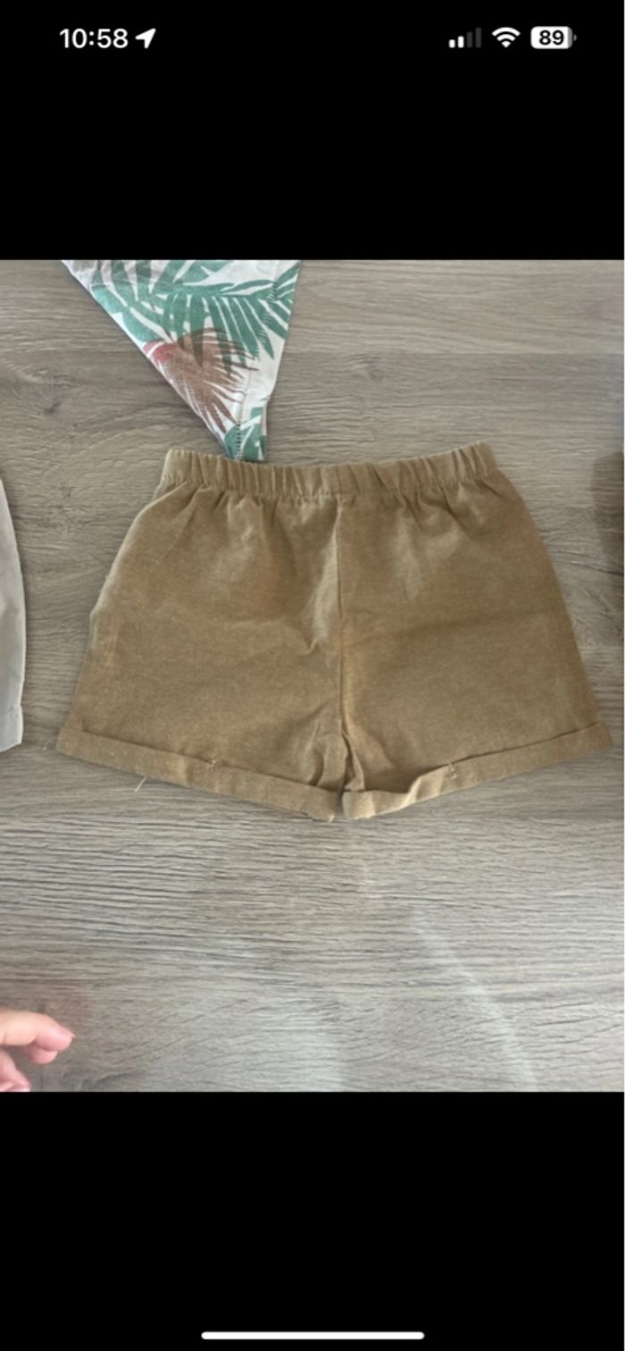 Lot de 2 shorts + 1 tee shirt - photo numéro 4