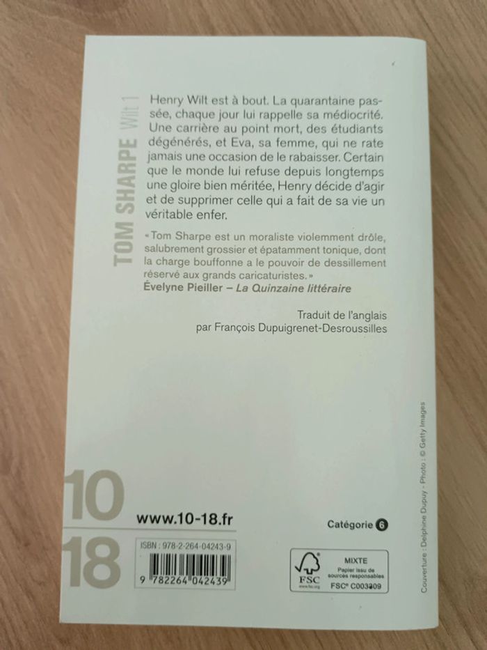 Tom Sharpe 🍀 Wilt 1 - photo numéro 2