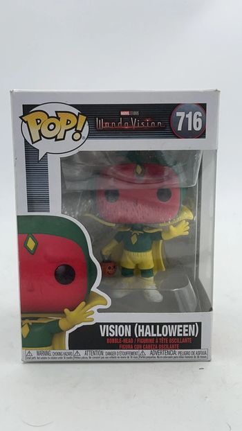 Figurine Funko Pop Marvel Studios Wanda Vision / Vision Halloween N•716
