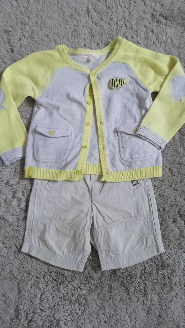 Ensemble 3 pièces taille 24 mois - photo numéro 2