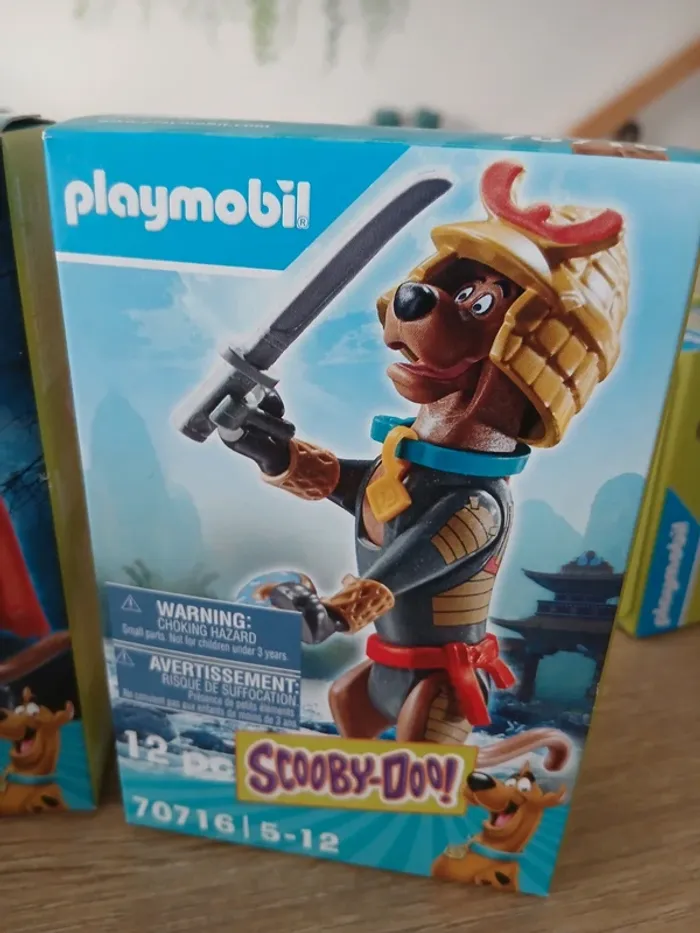 Lot de 4 boîtes playmobil scooby-doo neuves - photo numéro 5