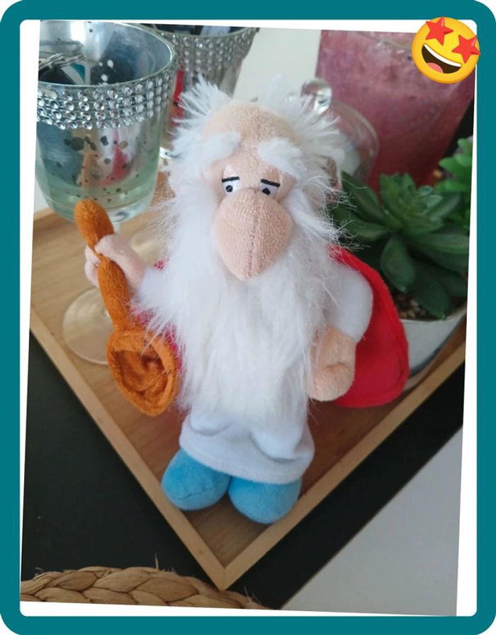 Péluche doudou Panoramix Asterix🌿🎁 - photo numéro 3