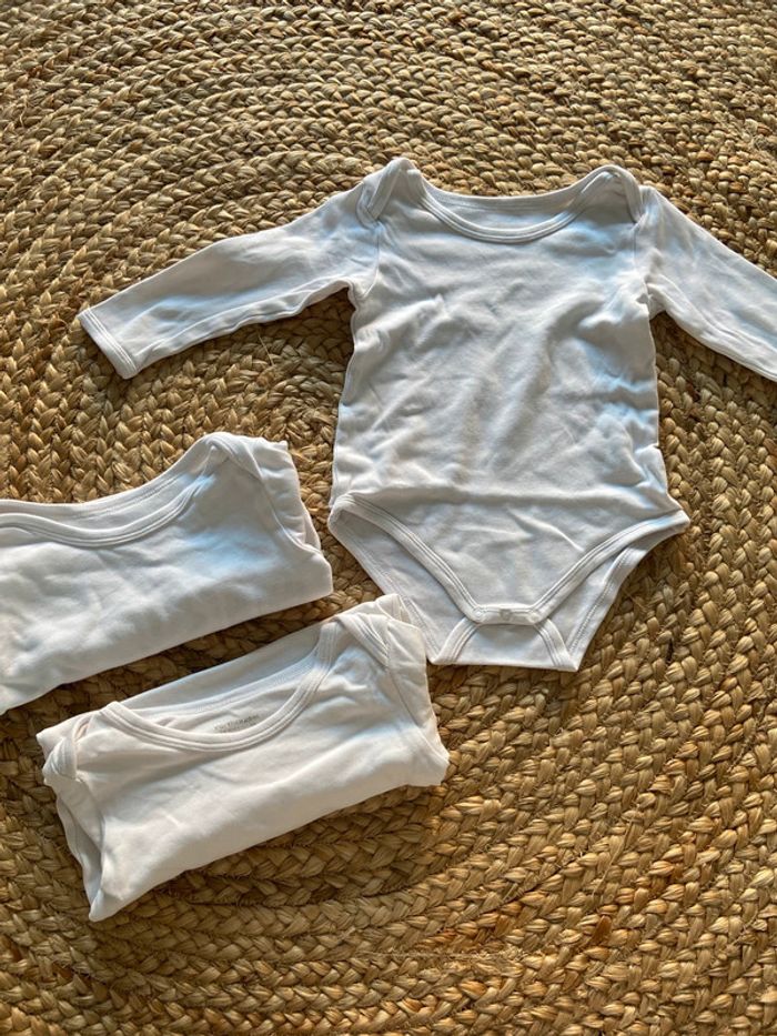 Lot de 3 bodies Vertbaudet 18 mois - photo numéro 2